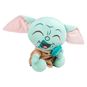Star Wars Mandalorian Plüschfigur Grogu mit Macaroon 25 cm