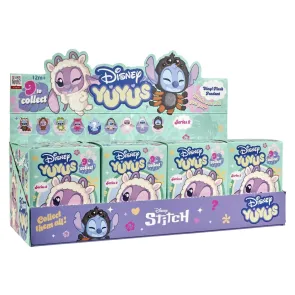 Disney YuYus Plüsch Schlüsselanhänger Wave 2 Stitch & Angel 13 cm Blindbox Display (8)