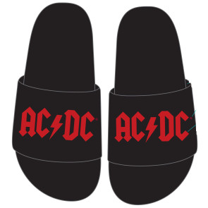 AC/DC Hausschuhe Logo