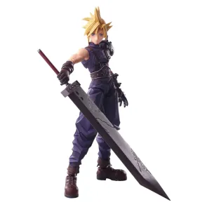 Final Fantasy VII Bring Arts Actionfigur Cloud Strife Digital Plus Edition 15 cm