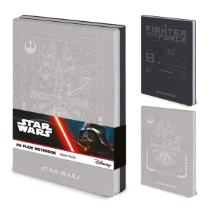 Star Wars A6 Flexi Notizbuch Doppelpack (Rebel)