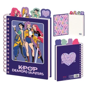 KPop Demon Hunters Project-Notizbuch A5 Hunter/X Display (10)
