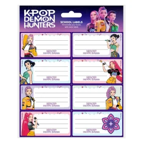KPop Demon Hunters Schuletiketten Hunter/X