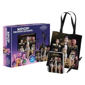 KPop Demon Hunters Schreibwaren-Set in Tragetasche Golden Display (6)