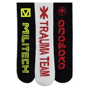 Cyberpunk 2077 Socken 3er-Pack Corpo 39-42