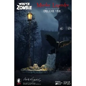 The White Zombie My Favourite Movie Diorama 1/6 Murder Legendre R.I.P. Gravestones and Lamp 30 cm