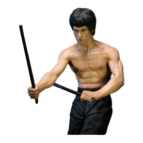 Der Mann mit der Todeskralle My Favourite Movie Statue 1/6 Bruce Lee Kali Sticks Fight Normal Basement  Version 30 cm