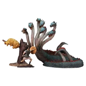 Ray Harryhausen Painted Statue Hydra with Jason Warrior & Golden Fleece Resin Statue Set 30 cm