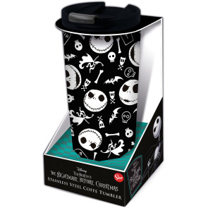 Nightmare before Christmas Edelstahl-Trinkbecher Jack´s Face