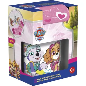 Paw Patrol Tasse & Socken Set Girl Go Skye