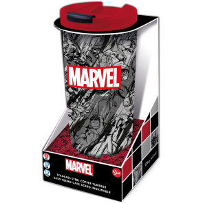 Marvel Edelstahl-Trinkbecher Marvel Pattern