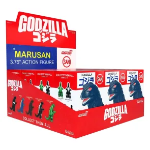 Godzilla Toho (Marusan) Actionfigur Blind Box Wave 6 Display (12)