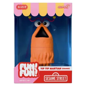 Sesamstraße Fun! Fun! Soft Vinyl Figur Yip Yip Martian (Orange) 18 cm