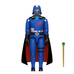 GI Joe ReAction+ Actionfigur Wave 06 Cobra Commander (Movie, Black Cape) 10 cm    