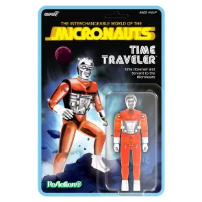Micronauts ReAction+ Actionfigur Wave 04 Time Traveler (Translucent Orange)
