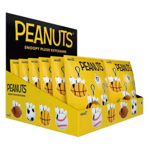 Peanuts Super Duper Plüsch Schlüsselanhänger Blind Bags Wave 1A Display (12)