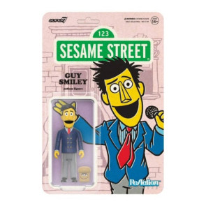 Sesamstraße ReAction Actionfigur Wave 02 Guy Smiley (With Bread) 10 cm