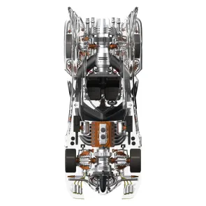 Batman 1989 Super Cyborg Fahrzeug Batmobile 1989 (Clear) 35 cm    