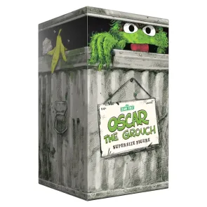 Sesame Street SuperSize Vinyl Figur Oscar The Grouch