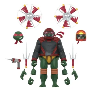 Teenage Mutant Ninja Turtles Ultimates Actionfigur Wave 14 Raphael (Road Gear)