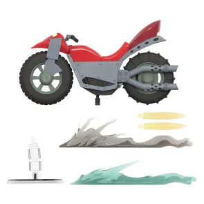 Teenage Mutant Ninja Turtles Ultimates Fahrzeug Wave 14 Shell Cycle