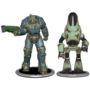 Fallout Minifiguren 2er-Pack Set D X01 & Protectron 7 cm