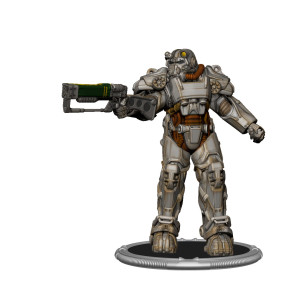 Fallout Minifigur T-60 Power Armor 7 cm