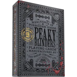 Peaky Blinders Spielkarten Forged In Smoke and Blood