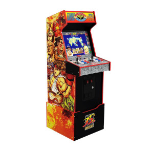 Arcade1Up Videospiel-Automat Street Fighter II / Capcom Legacy Yoga Flame Edition 154 cm