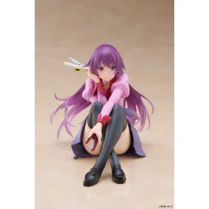 Monogatari PVC Statue Desktop Cute Figure Hitagi Senjougahara 13 cm  
