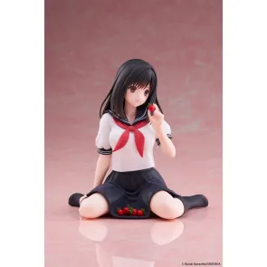 Strawberry 100% Desktop Cute PVC Figur Aya Tojo (School uniform Ver.) 13 cm