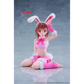 A Certain Scientific Railgun Moflock PVC Figur Mikoto Misaka (Fluffy Bunny Ver.) 13 cm