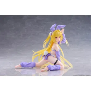To Love-Ru Darkness MOFLOCK PVC Figur Golden Darkness (Fluffy Bunny Ver.) 13 cm