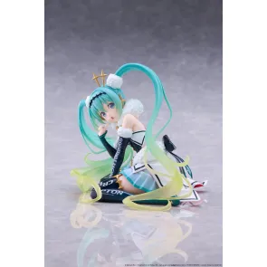 Hatsune Miku Taito Kuji PVC Figur Racing Miku 2018 Ver. Round 8 13 cm