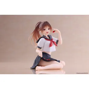 Strawberry 100% Desktop Cute PVC Figur Satsuki Kitaoji (School uniform Ver.) 18 cm