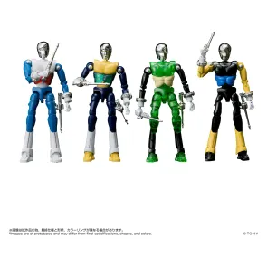 Microman Legacysoul Actionfiguren 4er-Pack SPYM M14X Set