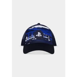 PlayStation Trucker Kappe Logo
