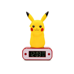Pokémon Wecker mit Leuchtfunktion Pikachu 18 cm