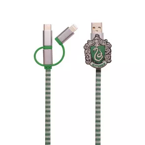 Harry Potter Hogwarts Scarf 3-in-1-Kabel Slytherin