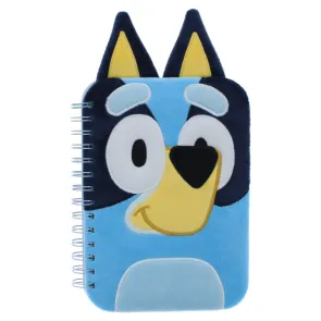Bluey Plüsch Notizbuch Blau