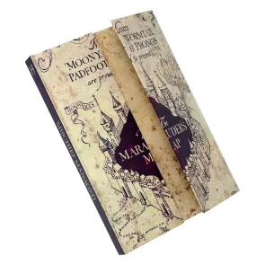 Harry Potter Notizbuch A5 Karte des Rumtreibers
