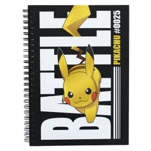 Pokémon Notizbuch A5 Battle Pikachu