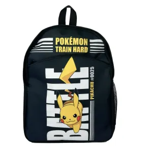 Pokémon Rucksack Pokémon Train Hard Schwarz