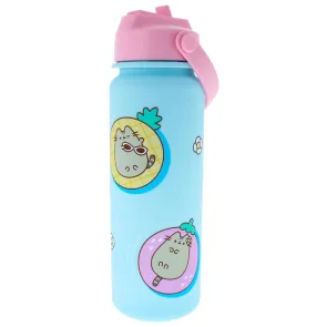 Pusheen Trinkflasche Flip Top By The Pool Blau