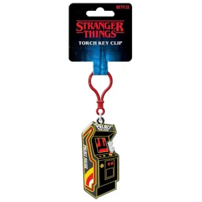 Stranger Things Torch Key Clip Schlüsselanhänger Arcade Unit 