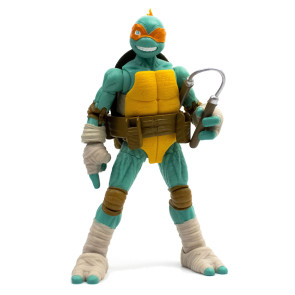 Teenage Mutant Ninja Turtles BST AXN Actionfigur Michelangelo (IDW Comics) 13 cm