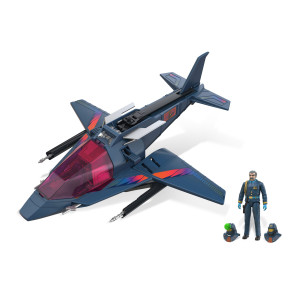 M.A.S.K. Fahrzeug Switchblade mit Miles Mayhem