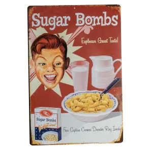 Fallout Me­tall­schild Sugar Bombs