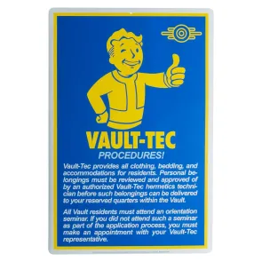 Fallout Me­tall­schild Procedures 
