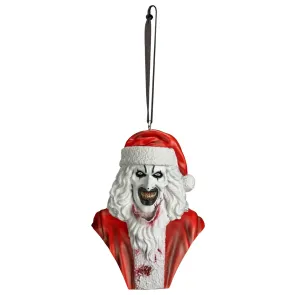Terrifier 3 Christbaumanhänger Santa Art the Clown   